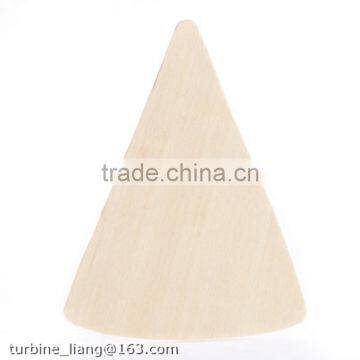 Wooden Art Craft Unfinished Candy Corn Cutout photo-2