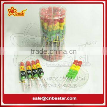 Jar Packing 7 Balls Traffic Light Soft Jelly Lollipop