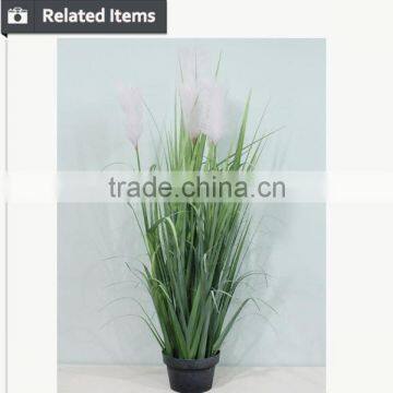 New Product in Artificial Onion Grass Artificial Grass for Garden Faux Grass in Pot photo-6