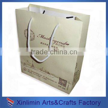 High qulaity cheap price jute shopping bag with string