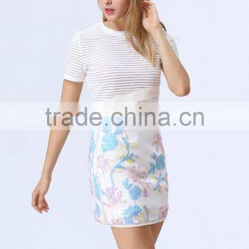 Ladies Clothing Manufacturer Latest Short Mini Party Sequin Skirt photo-3