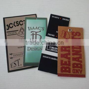 2017 High Quality Custom Size Jeans Paper Hang Tags photo-2