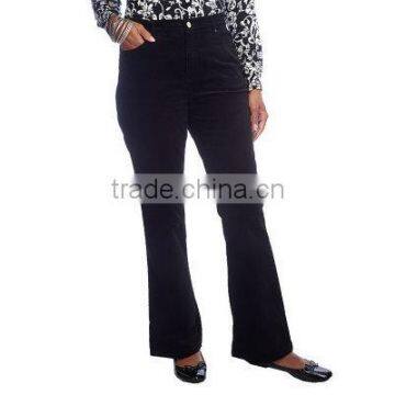 Liz Claiborne Sloane Cotton Straight Leg Boot-Cut Corduroy Pants (Garment Stock lots / Apparel Stock / stocklots Sri Lanka)