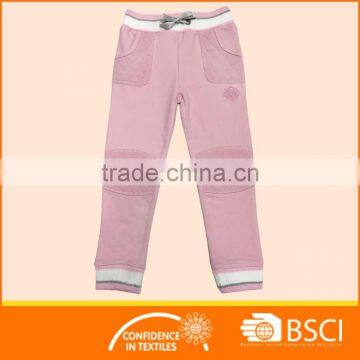 2-8 Y Kid Girl Snap Front Open Jacket+ Long Trousers Autumn&Winter Kids Long Sleeve Clothes Suit photo-2