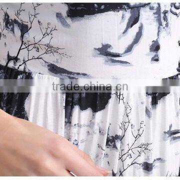 Maxnegio Wholesale Lady Summer Floral Print Dress photo-5