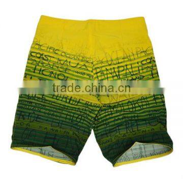 100% Polyester Microfiber Contrast Color Boardshorts/Men' s Shorts/ Swimming Trunk photo-3
