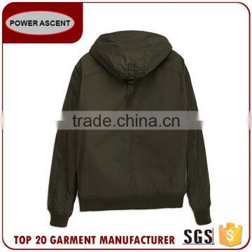 Latest Design Trim Hoody Casual Men Padding Quiltted Jacket For Sale photo-2