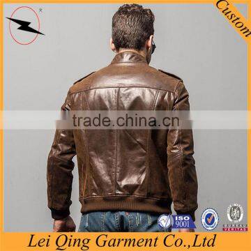 Winter Warm Coat Men Fashion Leather Motorcycle Jacket Men's Genuine Leather Jackets photo-3
