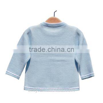Organic Cotton Kids Clothing Wholesale Plain Kids Cardigan Fashion Boys Sweater Design photo-2