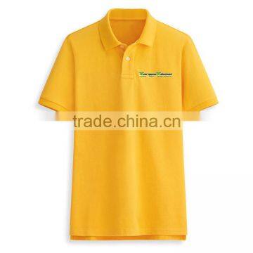 China Wholesale Price Embroidery Custom Blue Polo Shirt 100% Cotton Mens photo-2