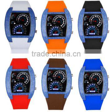 Wholesale OEM Colorful Waterproof LED Watches Men Sport Watch With Factory Price photo-3