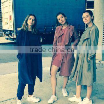 4836 Runwaylover Summer New Design Thin Trench Coat photo-4