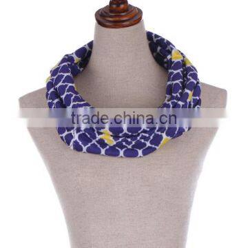 Wholesale Lady Fashon Jersey Quatrefoil Infinity Scarf photo-3