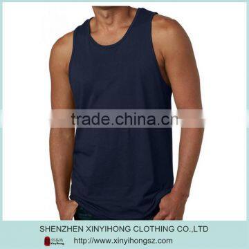 Anti-pilling Fade & Shrink-resistant Mens Gym Tank Top Wholesale photo-2