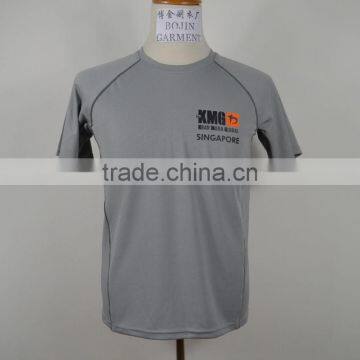 2015 HOT!! China factory custom Coolmax quick-drying mens sport tshirt