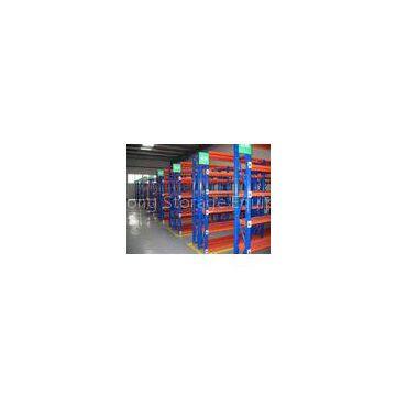 1.5m Supermarket Storage Shelf Rack , Metal Long Span Shelving