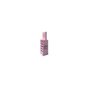 Pink glossing Corrugated Cardboard Display-Retail Products Display Stands