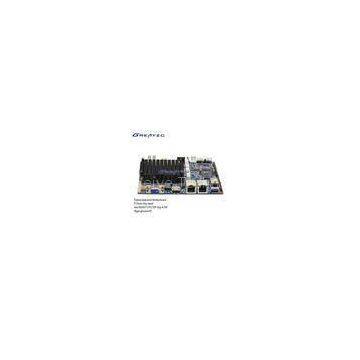 Industrial Fanless 3.5 Inch Motherboard 6 RS232 With VGA HDMI LVDS