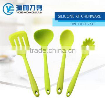 FDA,LFBG Silicone covered Nylon with PP handle Kitchenware Four Pcs Set