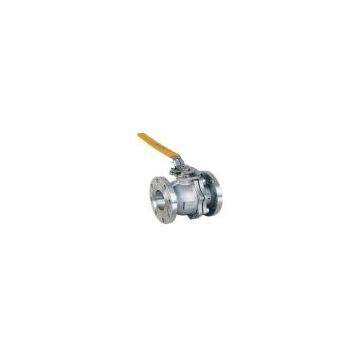 Carbon steel ASTM A216 WCB flange floating ball valve(sale@bjvalves.com)