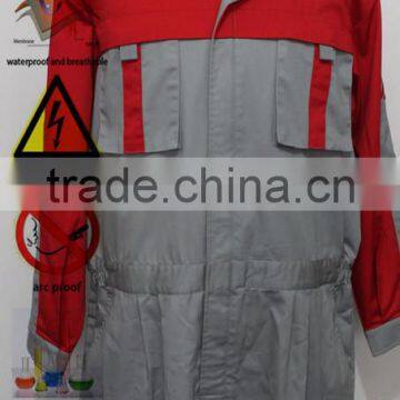 2016 Orange Womens Work Coveralls with reflective tape
