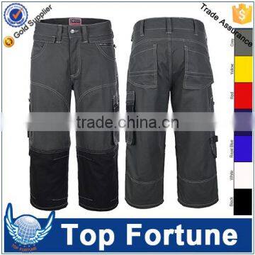 multi-pocketed work shorts men,cotton ripstop workwear shorts, wearable cargo shorts