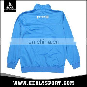 High Quality Full Zip Sprint Woven Blue Training Jacket photo-2