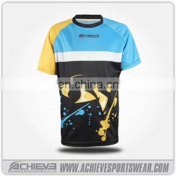 Custom Used Green Dye Sublimation Soccer Jersey / Soccer Uniforms photo-4