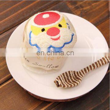 Popular Mini Cute Santa Claus christmas Towel Cake Baby Cakes Gift