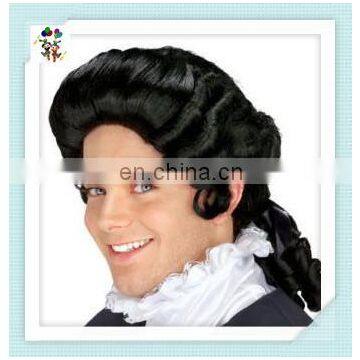 Adult Immortal Colonial Man Silver Peruke Synthetic Wigs HPC-0044