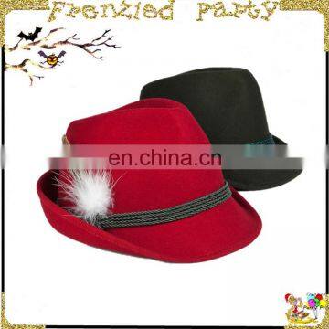 Hight quality Oktoberfest Alpine Fedora Hat