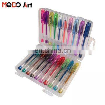 Cute Small Size Fineliner Gel Pen 8.5*0.9cm Color Gel Pens with Case