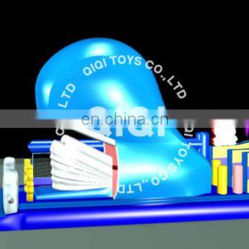 Multiple Used Fun Inflatable Jumping Castle Slide for Sale photo-2