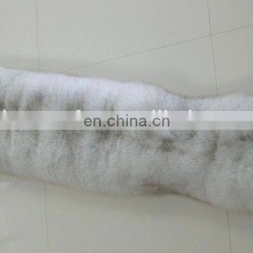 100% Real Blue Fox Fur Skin /Fox Fur Pelt For Garment Collar photo-4