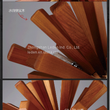 LED Wooden Pendant Lamp photo-3