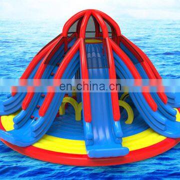 2017 Newest Design Octopus Style Giant Water Park Inflatable Water Slide For Sale