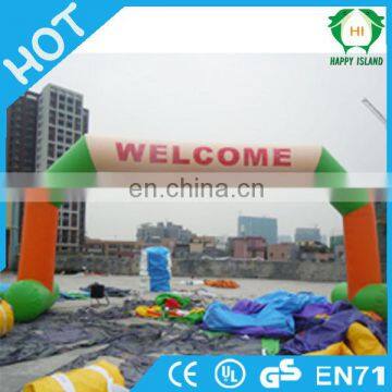 good sale!inflatable finish line arch,balloon arch for advertising ,welcome inflatable arch