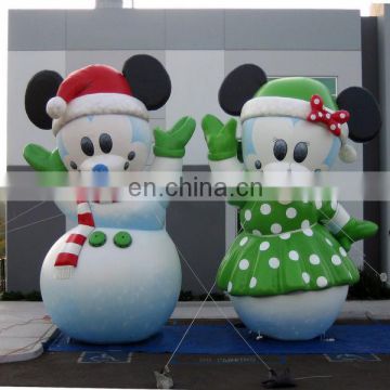 2013 new Inflatable Christmas Mickey Mouse for decoration