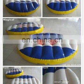 Inflatable round cushion inflatable water mattress inflatable water toys