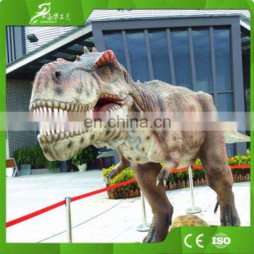 KAWAH Theme park t rex animatronic moving life size dinosaur statues