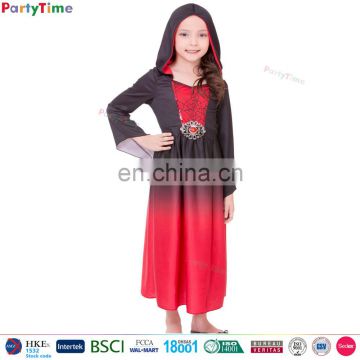 Party Time Brand red huanted vampiress costume halloween costumes for kids girls