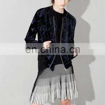 Floral Embroidered Silk Blend sports jacket