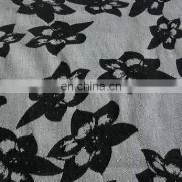 nylon cotton spandex jacquard fabric for garments