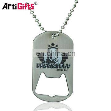 Made In China Factory Free Samples Metal Bottle Opener Dog Tags photo-3