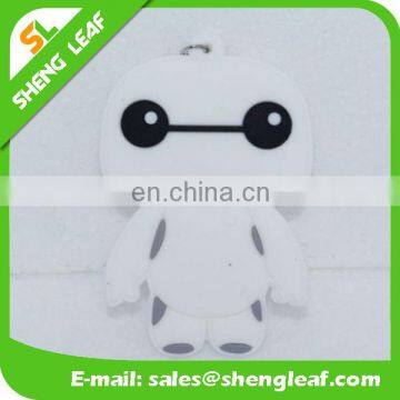 Custom toy shape soft pvc rubber keychains