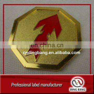 Customized Collectable Souvenir 3D Die Casting Enamel Frosted Gold Sports Metal Medal