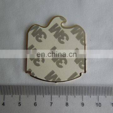 UAE National Day Gift - Metal Engraved Dubai Falcon Logo Phone Decoration Label Self-adhesive Type photo-4