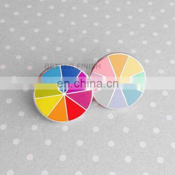 China manufacturers high quality custom cloisonne hard enamel pin badge