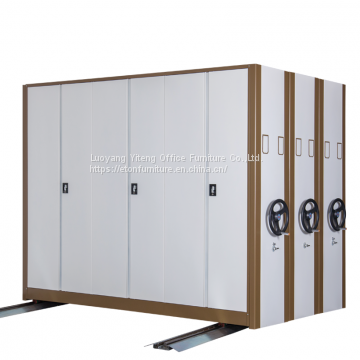 Elegant High Density Office Filing Cabinet Mechanical Mobile Shelving Storage System photo-4
