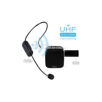 U9 UHF Wireless Teacher Headset Microphone and Receiver Set for Amplifier or Speakers photo-3